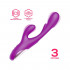 Vibratore Rabbit con Lingua Oscillante Interna Viola Ricaricabile USB - 1