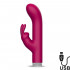 Vibratore Rabbit in Silicone Flessibile Raave Magenta Ricaricabile - 0