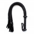 Frusta BDSM Gatto a Nove Code Intrecciate in Ecopelle 75 cm.  - 0