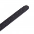 Collare Regolabile in Ecopelle Nera con Borchie - 4