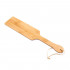Sculacciatore in Vero Bamboo 35,7 x 7,9 cm. Color Legno Naturale - 1