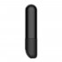 Bullet Vibrante in Silicone con Telecomando Wireless 8,6 x 2,5 cm. Nero Ricaricabile USB - 0
