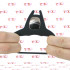 Keylo - Anello Fallico Vibrante in Silicone 5 cm. con Telecomando Wireless Nero Ricaricabile USB - 1