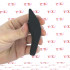 Keylo - Anello Fallico Vibrante in Silicone 5 cm. con Telecomando Wireless Nero Ricaricabile USB - 3