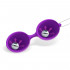 Misha - Sfere Vaginali Oscillanti da 58,5 g. in Puro Silicone 10 x 3,5 cm. Viola - 2