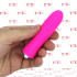 Trimy - Mini Vibratore Bullet con Guaina a Spirale in Silicone 10 x 2,4 cm. Fucsia - 0