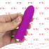 Jibbys - Mini Vibratore Bullet con Guaina Stimolante in Silicone 10 x 2,4 cm. Fucsia - 0