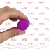 Jibbys - Mini Vibratore Bullet con Guaina Stimolante in Silicone 10 x 2,4 cm. Fucsia - 1