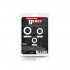 Beast Rings 3-Pack - Set di 3 Anelli Fallici in TPR 4, 4,8 5,6 cm. Nero - 4
