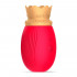 QueenRed - Succhia e Lecca Clitoride in Silicone 8,5 x 4,6 cm. Rosso - 2