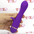 Vibratore rabbit in silicone viola 17 x 3,5 cm. - 2