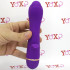 Vibratore rabbit in silicone viola 17 x 3,5 cm. - 1