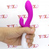 Vibratore Rabbit Fucsia in Silicone 20 x 3,4 cm. - 0