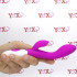 Omaggio Vibratore Rabbit Fucsia in Silicone 20 x 3,4 cm. - 3
