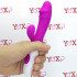 Omaggio Vibratore Rabbit Fucsia in Silicone 19,5 x 3,2 cm. - 1