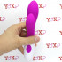 Vibratore rabbit Preston in silicone fucsia 20 x 3,4 cm. - 2