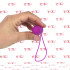 Nutty - Ovetto Vibrante Wireless in Silicone 6 x 2,5 cm. Fucsia - 2