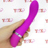 Vibratore Fucsia in Silicone 18,7 x 3,5 cm. - 1