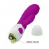 Vibratore Rabbit Fucsia in Silicone 20 x 3 cm. - 6