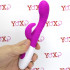 Omaggio Vibratore Rabbit Fucsia in Silicone 20 x 3 cm. - 1