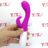 Vibratore Rabbit Fucsia in Silicone 20 x 3 cm. - 0