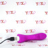 Vibratore Rabbit Fucsia in Silicone Ricaricabile con USB 18 x 3,4 cm. - 4