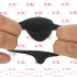Hunter - Anello Vibrante in Silicone con Stimolatore Clitoride e Perineo Nero - 2