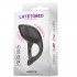 Hunter - Anello Vibrante in Silicone con Stimolatore Clitoride e Perineo Nero - 6