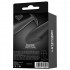 Cuneo Anale in Puro Silicone Nero da Passeggio 10 x 3 cm. - 5