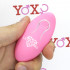 Ovetto vibrante rosa telecomandato senza fili 7 x 3 cm. - 1