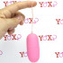 Ovetto vibrante rosa telecomandato senza fili 7 x 3 cm. - 2