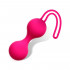 Fitty 3 - Sfere Vaginali Oscillanti da 62 g. in Puro Silicone 8 x 3 cm. Fucsia - 0
