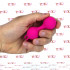 Fitty 2 - Sfere Vaginali Oscillanti da 52 g. in Puro Silicone 7 x 2,8 cm. Fucsia - 1