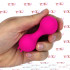 Fitty 3 - Sfere Vaginali Oscillanti da 62 g. in Puro Silicone 8 x 3 cm. Fucsia - 2