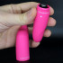 Mini vibratore Punto G rosa 13 x 2,5 cm. - 4