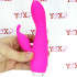 Couby - Vibratore rabbit in silicone fucsia 16,5 x 4,2 cm. - 2