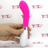 Vibratore in silicone rosa 21 x 3,4 cm. - 2