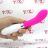 Vibratore in silicone rosa 21 x 3,4 cm. - 0