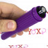 Nyly - Mini vibratore classico viola 13,5 x 2,5 cm. - 4