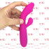 Candy - Vibratore Rabbit in Silicone Morbido e Flessibile 18,5 x 3 cm. Ricaricabile con USB Fucsia - 2