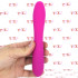 Candy - Vibratore Rabbit in Silicone Morbido e Flessibile 18,5 x 3 cm. Ricaricabile con USB Fucsia - 4