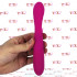 Cakey - Vibratore Rabbit in Silicone Morbido e Flessibile 19 x 3 cm. Ricaricabile con USB Fucsia - 4