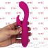 Cakey - Vibratore Rabbit in Silicone Morbido e Flessibile 19 x 3 cm. Ricaricabile con USB Fucsia - 3