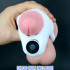 GuneR - Masturbatore con Vibrazione Morbida e Flessibile Bianca Ricaricabile USB - 1