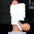 GuneR - Masturbatore con Vibrazione Morbida e Flessibile Bianca Ricaricabile USB - 0