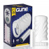 GuneR - Masturbatore con Vibrazione Morbida e Flessibile Bianca Ricaricabile USB - 4