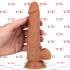 Zane - Fallo Realistico con Testicoli 17 x 3,8 cm. color Carne - 1