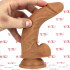 Zane - Fallo Realistico con Testicoli 17 x 3,8 cm. color Carne - 3