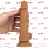 Zane - Fallo Realistico con Testicoli 17 x 3,8 cm. color Carne - 6
