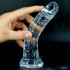 Fallo Realistico in Jelly Morbido e Flessibile 18 x 3,8 cm. Trasparente - 1